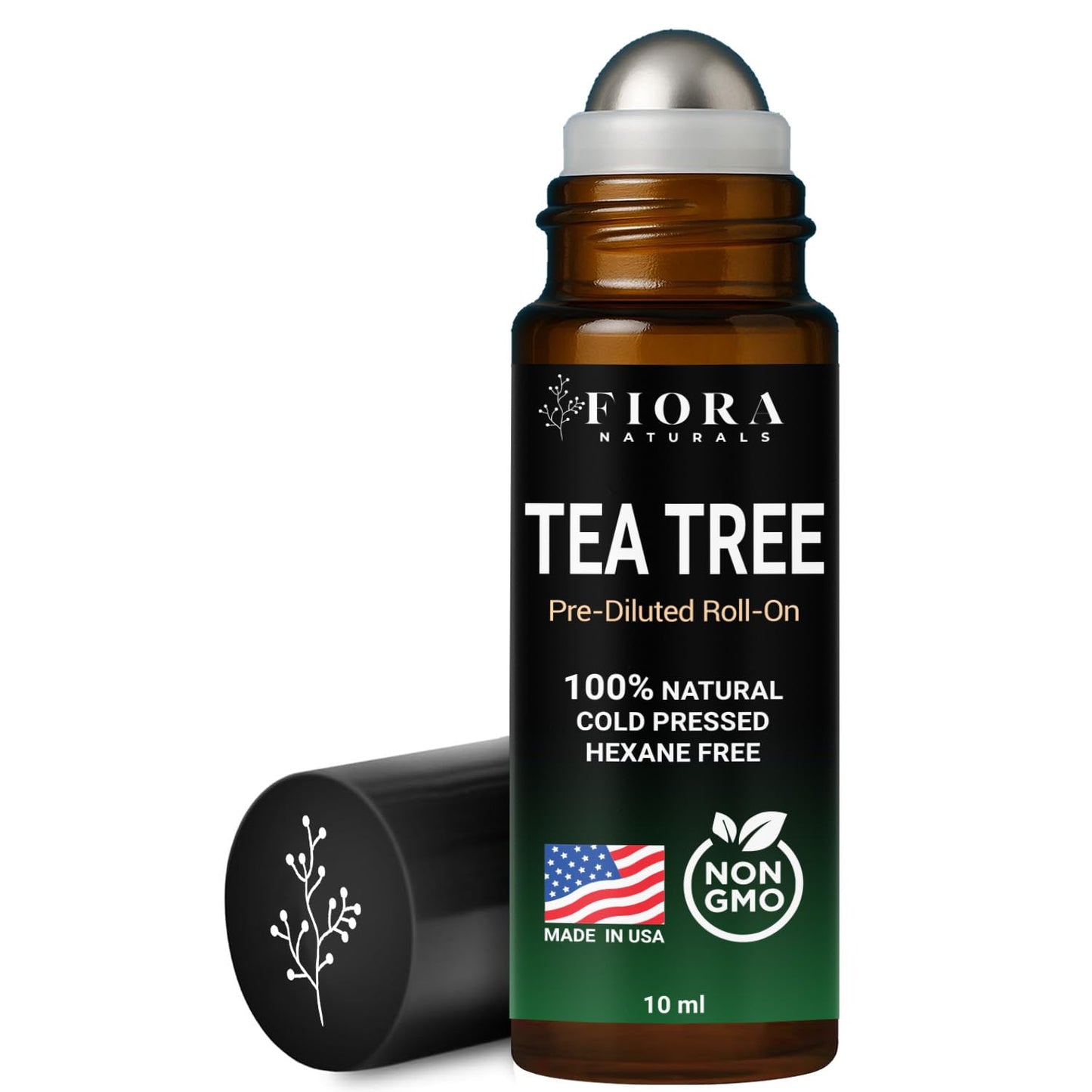 Tea Tree Oil – 100% Pure Organic Tea Tree Essential Oil for Skin, Face, Hair, Scalp, Nails, and Toenail – Therapeutic Grade Tree Tea Oil for Acne & Hair Growth – 1 fl oz - by Fiora Naturals