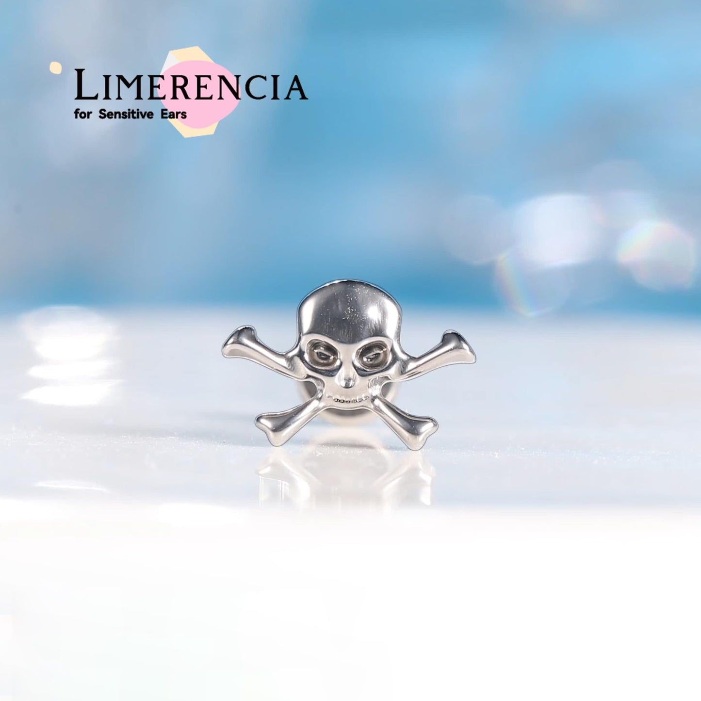 limerencia F136 Titanium Hypoallergenic Piercing Jewelry 18G 6mm 8mm 10mm Flat Back Internally Threaded Implant Grade Climber Stud Crawler Earrings For Cartilage,Tragus,Helix,Conch,Nose,Lip(1pc)