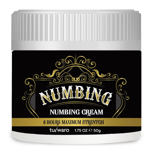 Numbing Cream Extra Strength: Relief Long Lasting & Fast-Absorbing with Emu Oil and Arnica — Non-Greasy 50 mL