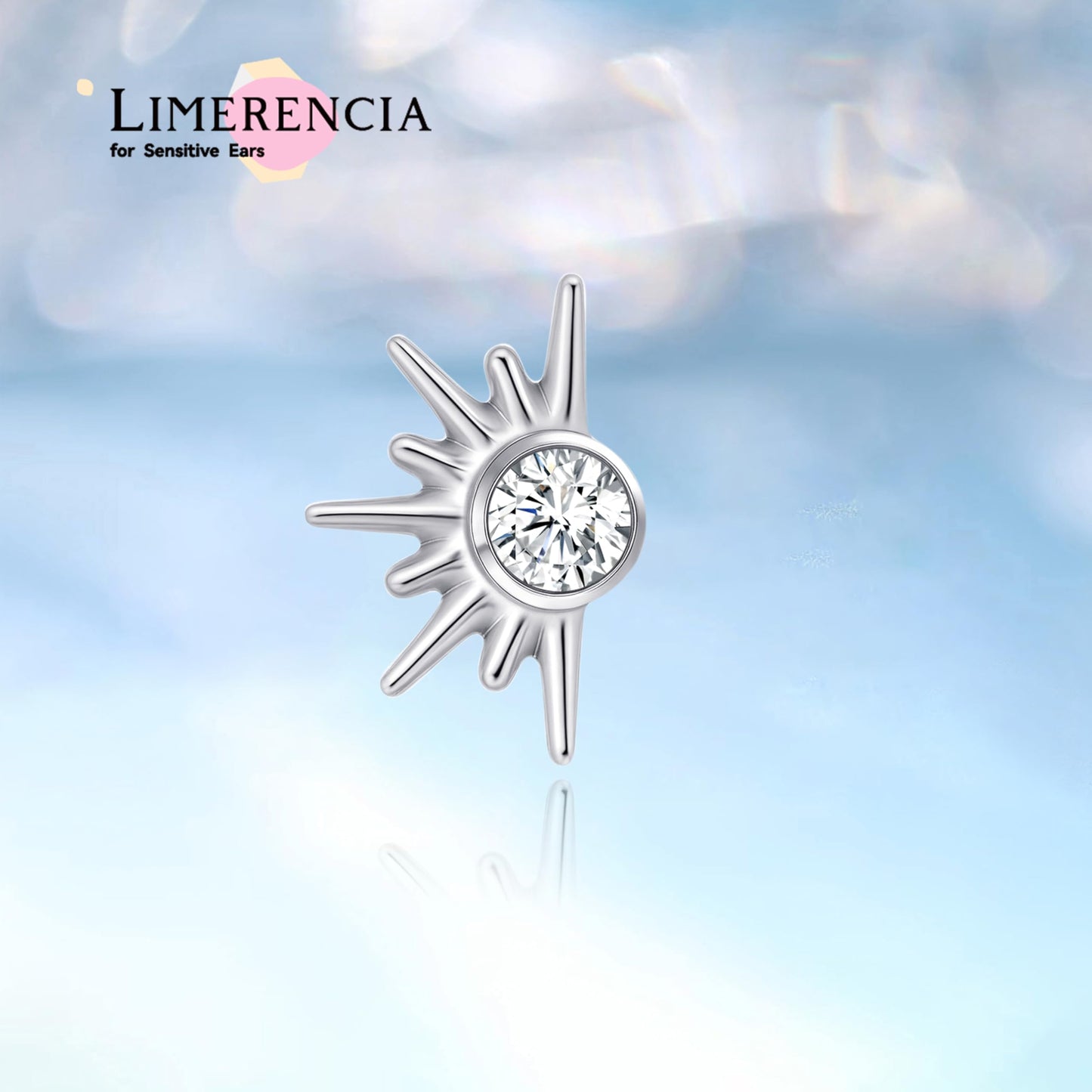 limerencia Hypoallergenic Titanium ASTM F136-18G 6mm 8mm 10mm Flat Back Internal Thread Stud Earring Piercing Jewelry for Tragus Helix Conch Cartilage Nose Lip(1pc)