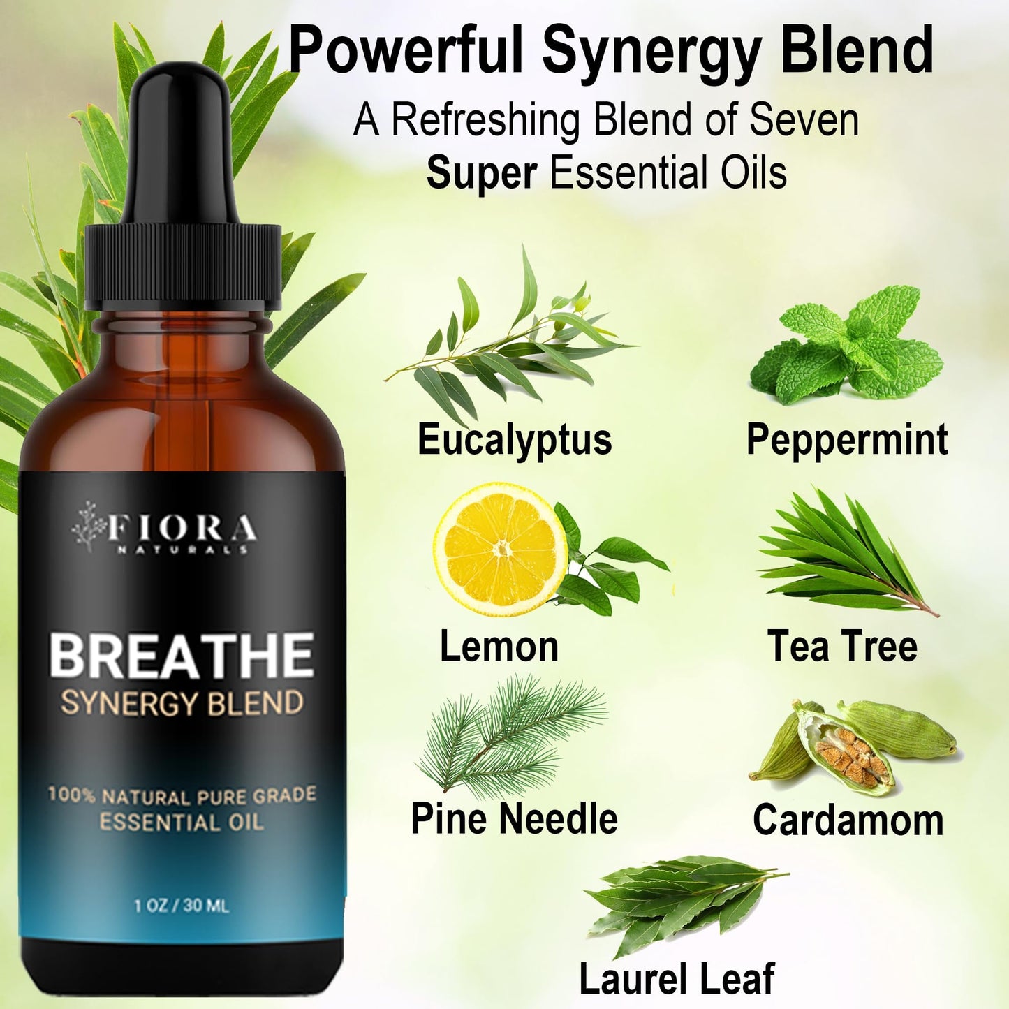 Tea Tree Oil – 100% Pure Organic Tea Tree Essential Oil for Skin, Face, Hair, Scalp, Nails, and Toenail – Therapeutic Grade Tree Tea Oil for Acne & Hair Growth – 1 fl oz - by Fiora Naturals
