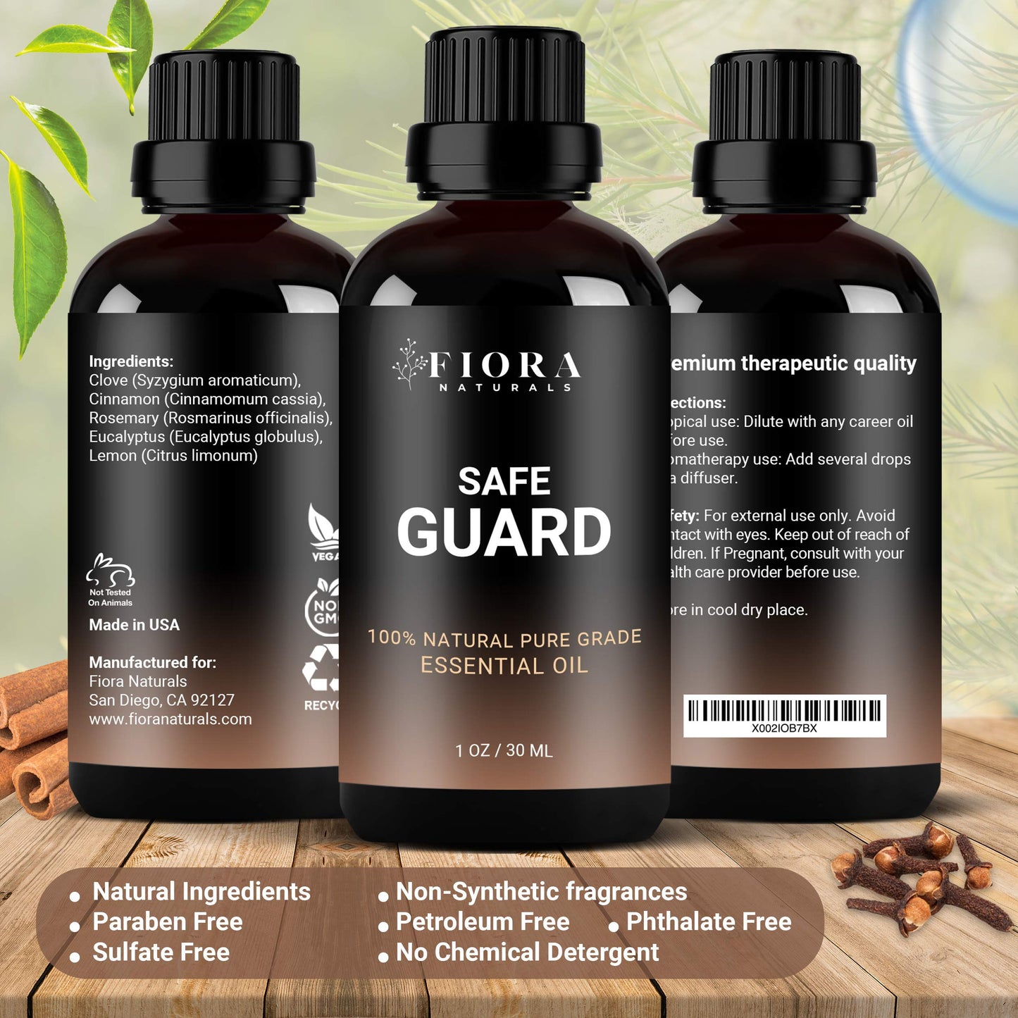Tea Tree Oil – 100% Pure Organic Tea Tree Essential Oil for Skin, Face, Hair, Scalp, Nails, and Toenail – Therapeutic Grade Tree Tea Oil for Acne & Hair Growth – 1 fl oz - by Fiora Naturals